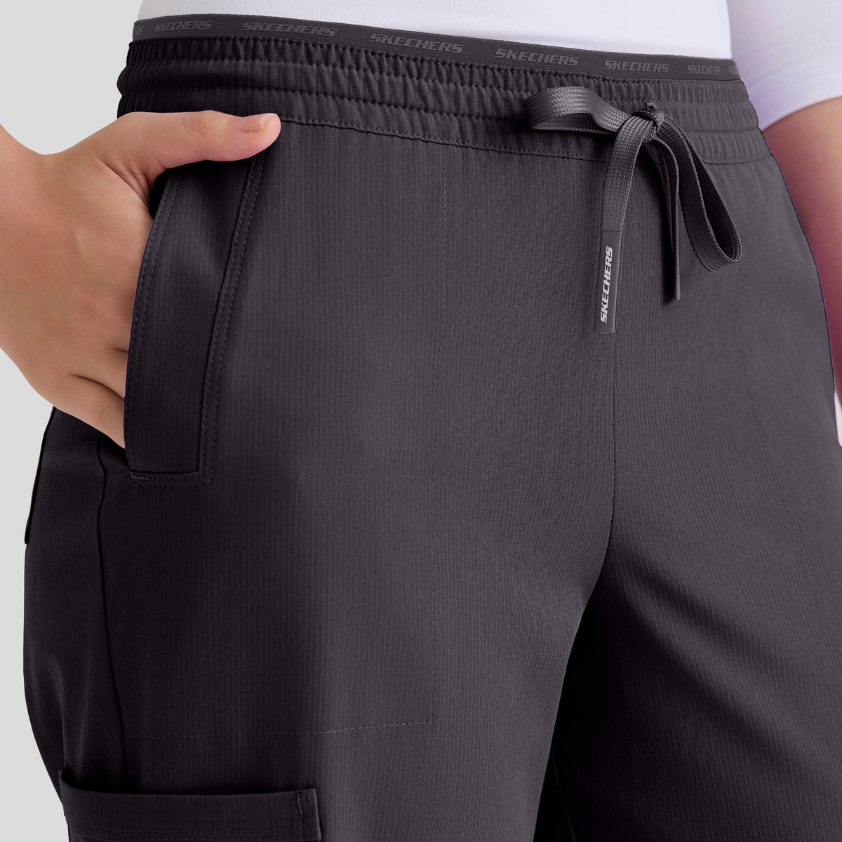 Honor 6 Pocket Straight Leg Pant | Pewter