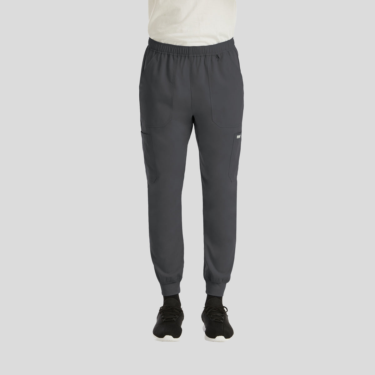 Menβs Full Elastic Jogger | Pewter