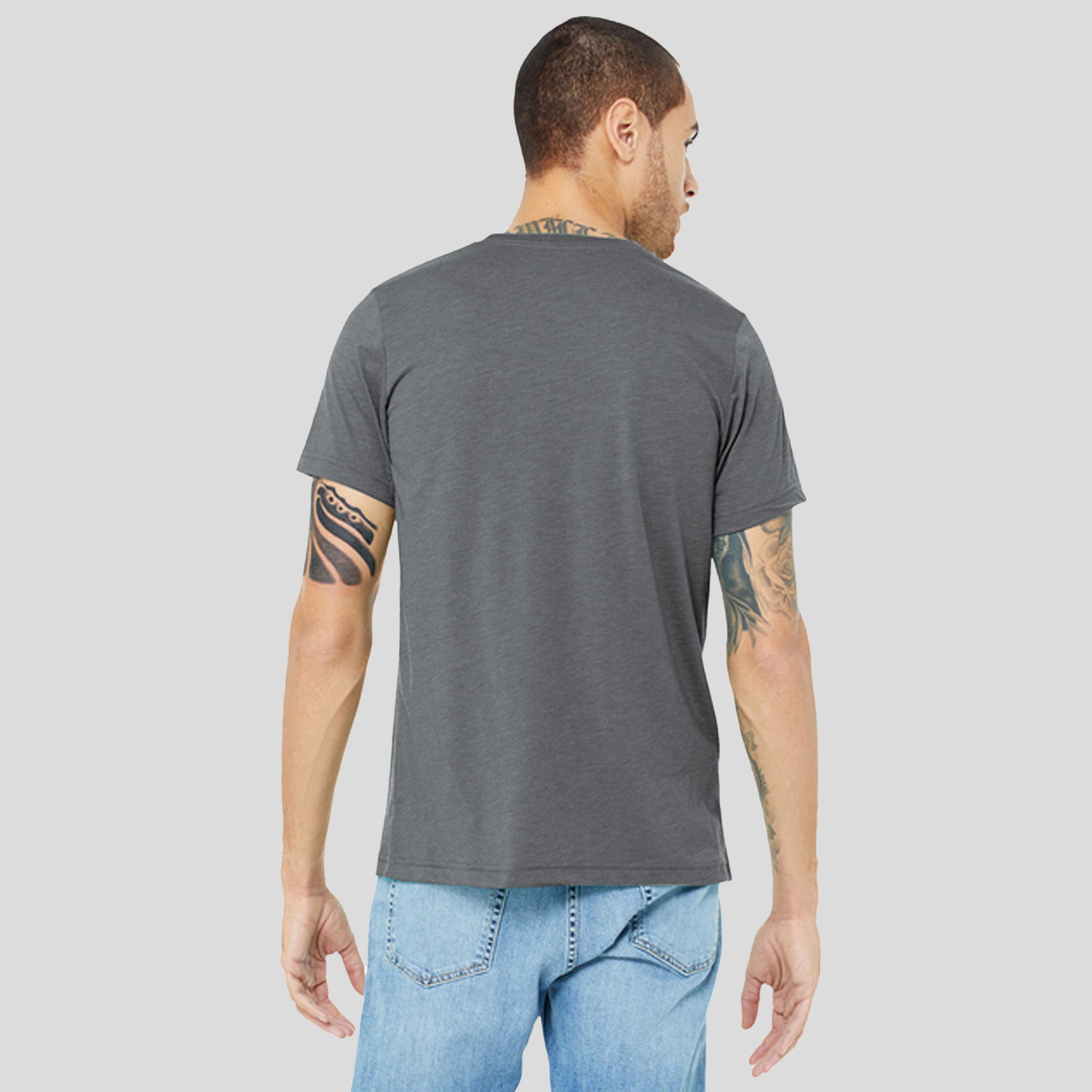 Unisex Triblend Short Sleeve Tee | Storm Triblend