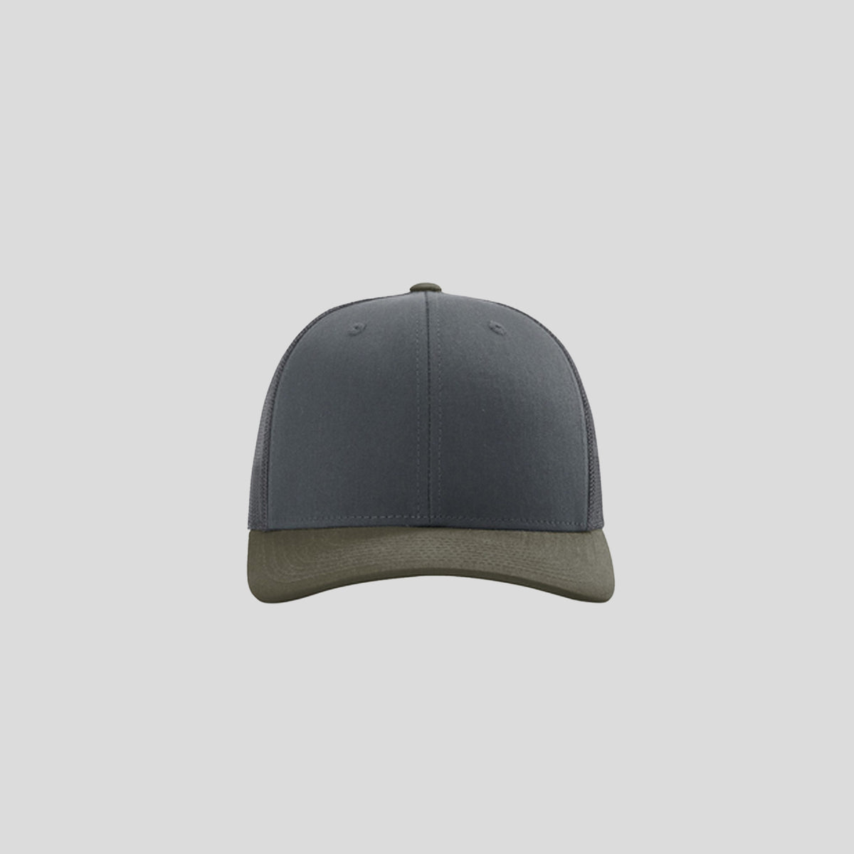 Richardson Trucker Cap | Gunmetal/Gunmetal/Chocolate Chip