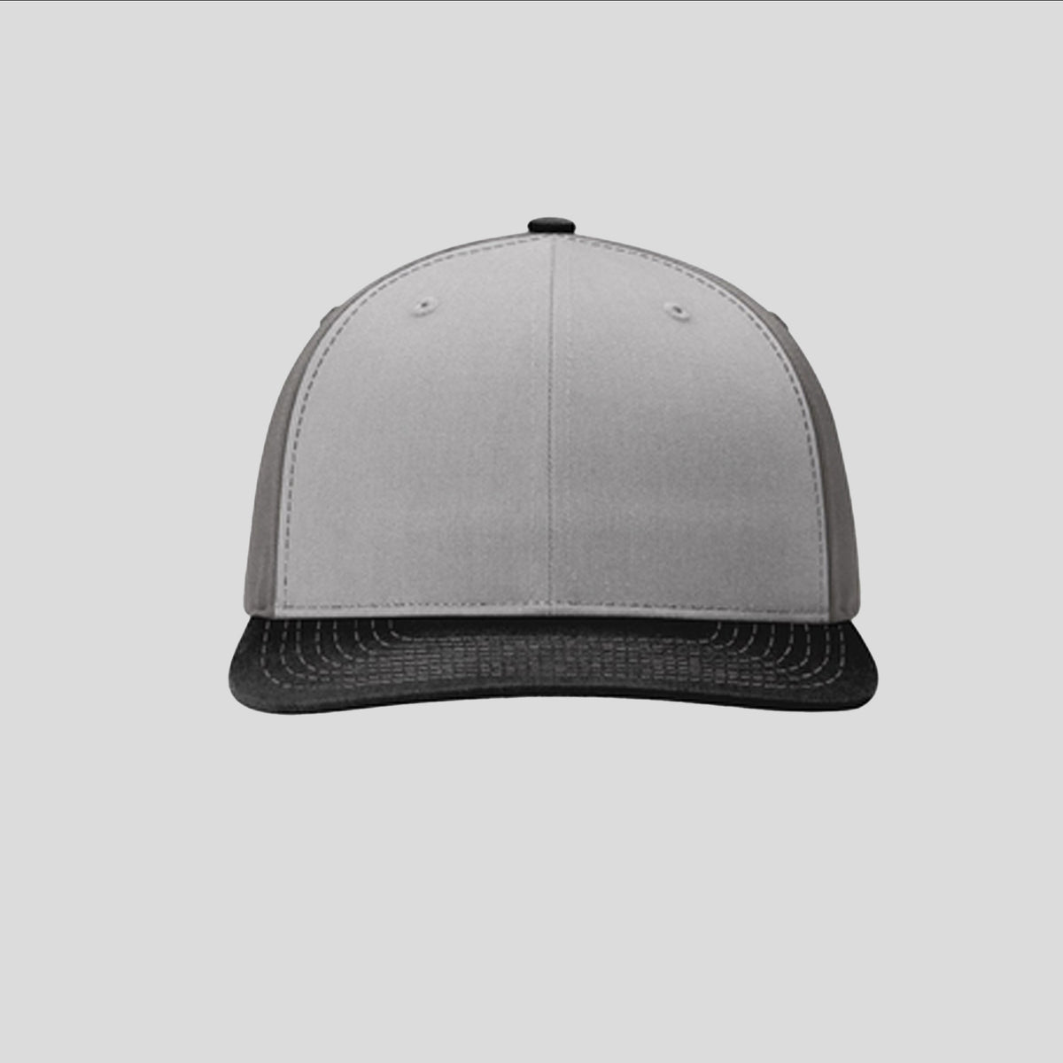 Solid Twill Trucker Hat | Grey/Charcoal/Black