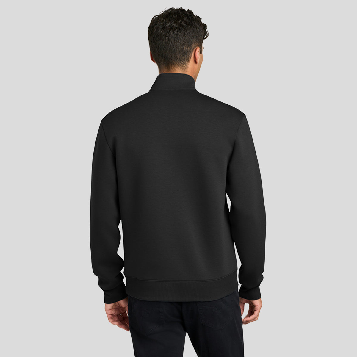 Soft Spacer 1/4-Zip | Deep Black