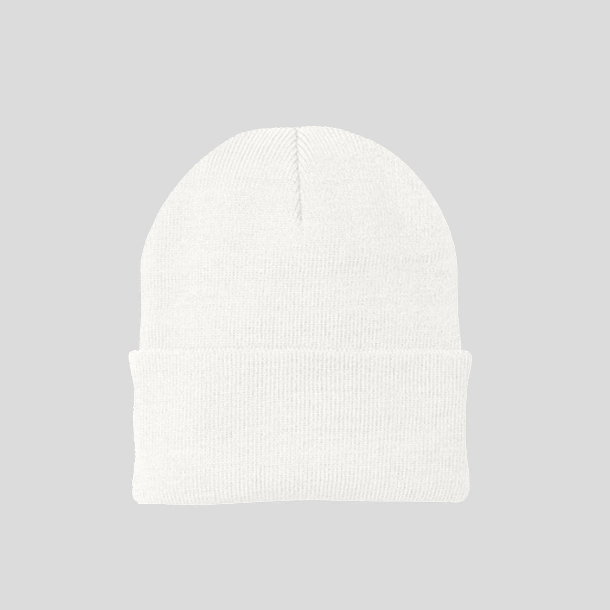 Knit Cap | White