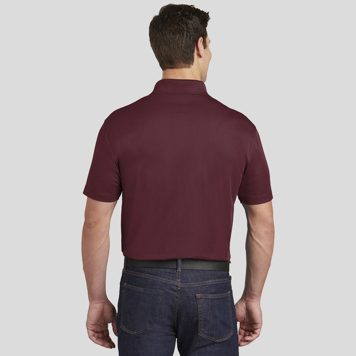Micropique Sport-Wickยฎ Pocket Polo | Maroon