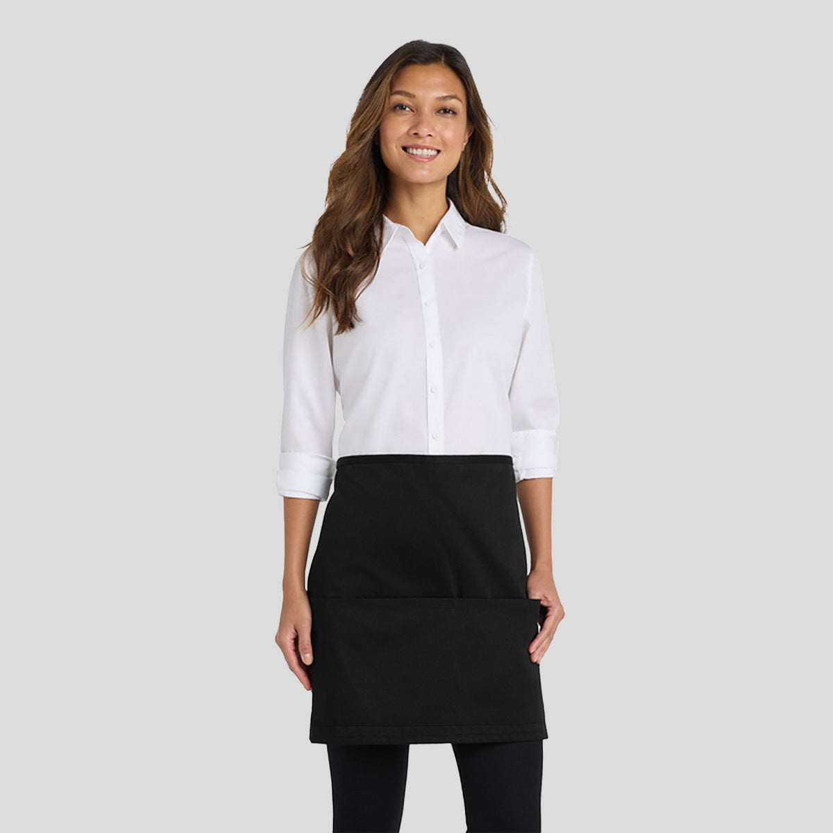 Easy Care Half Bistro Apron with Stain Release