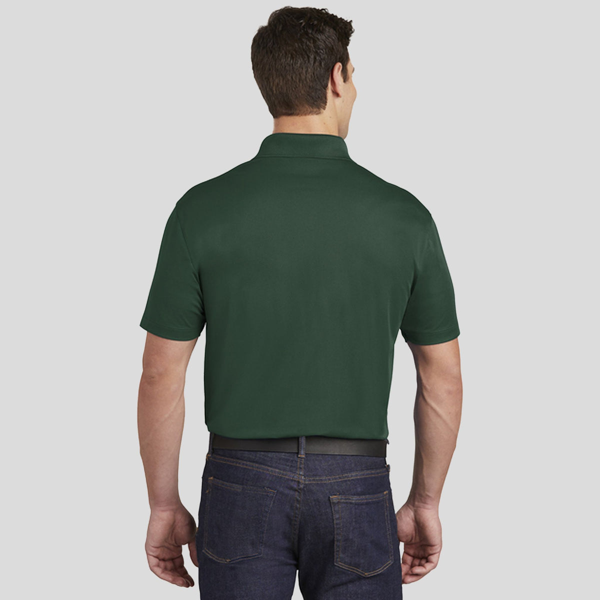 Micropique Sport-Wick® Pocket Polo | Forest Green