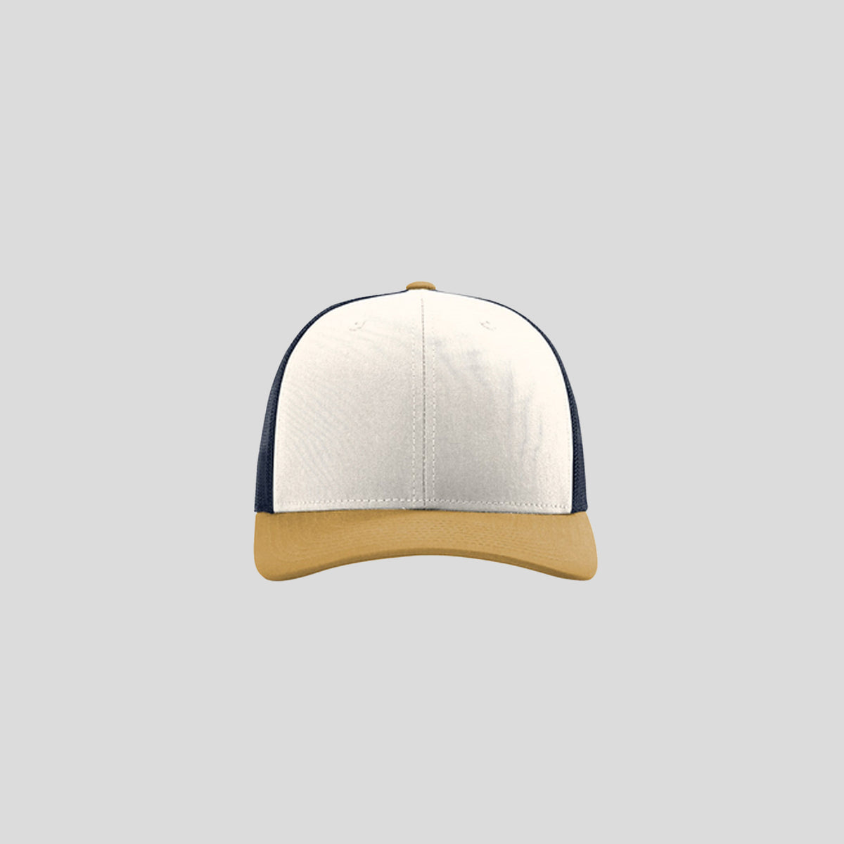 Richardson Trucker Cap | Cream/Navy/Amber Gold