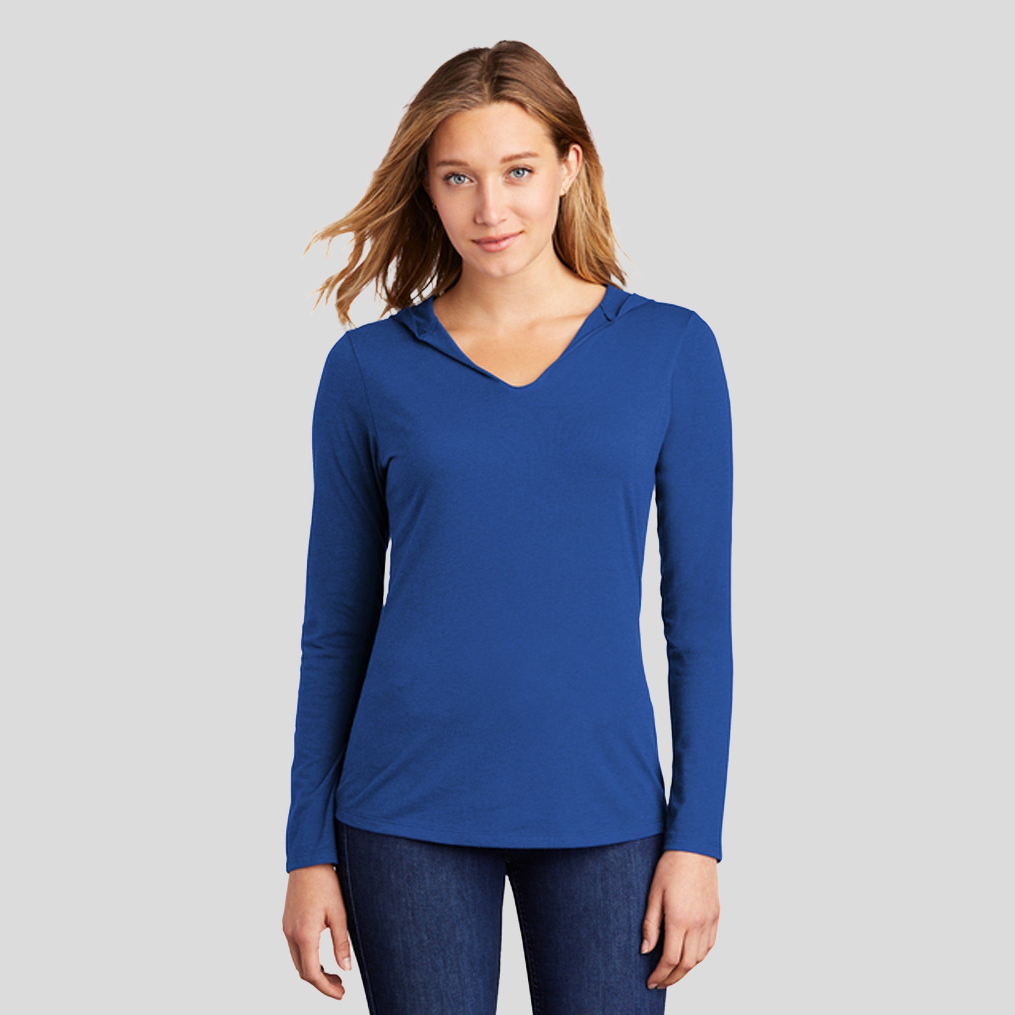 Women’s Perfect Tri ® Long Sleeve Hoodie | Deep Royal