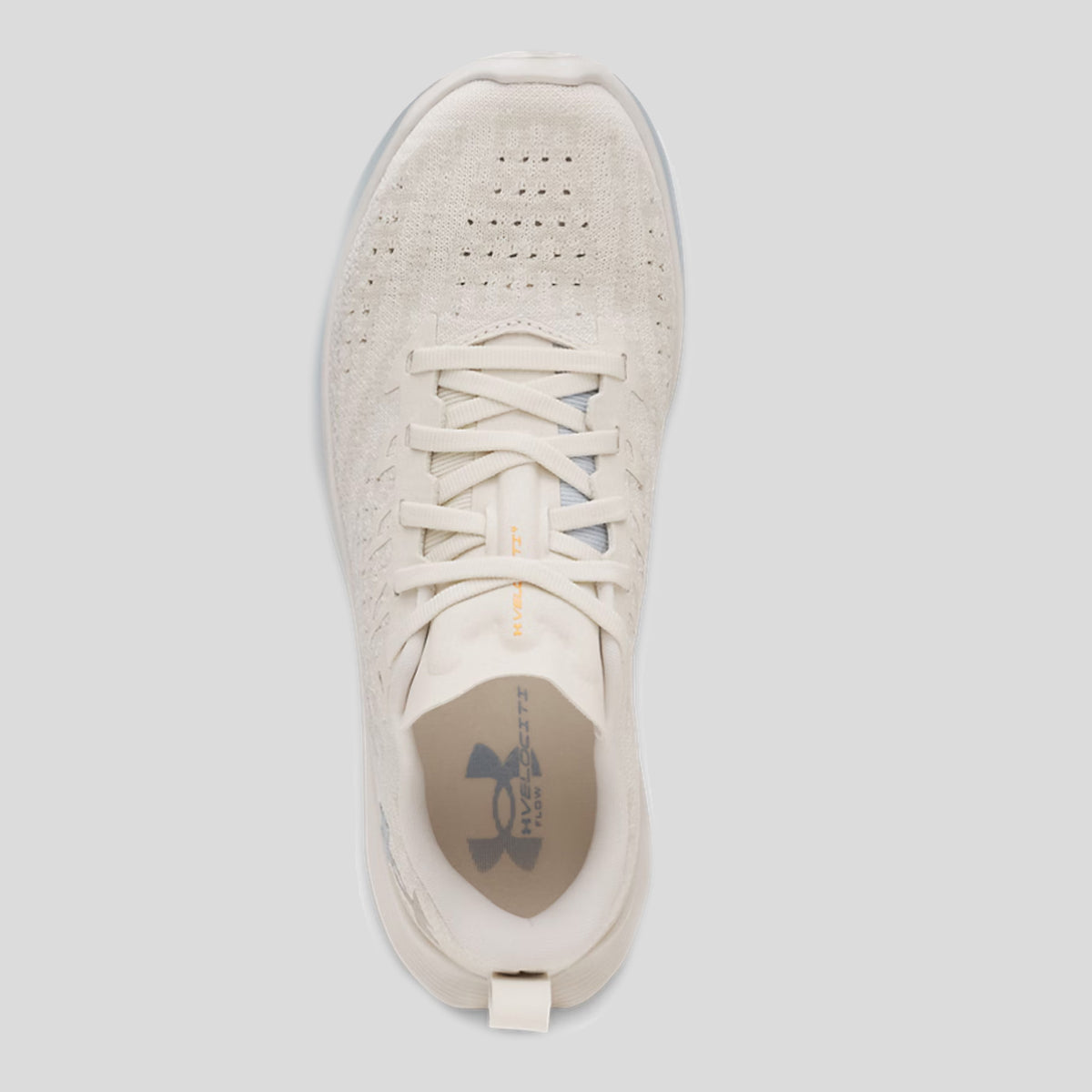 UA Velociti 4 | Summit White/Blue Calm