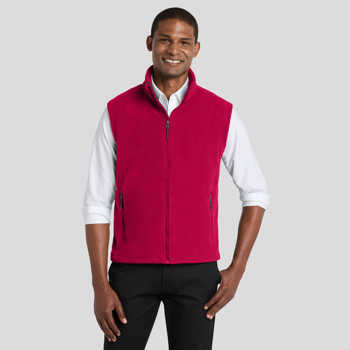 Value Fleece Vest | True Red